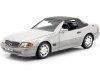 Carsdemetal.es 1989 Mercedes-Benz 500 SL Convertible (R129) Prata Metálica 1:18 Edição de Revendedor B666040656