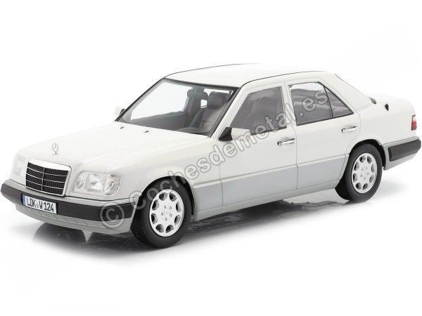 Cochesdemetal.es 1989 Mercedes-Benz Clase E (W124) Artic White 1:18 Iscale 11800000052