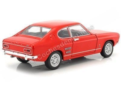 Cochesdemetal.es 1969 Ford Capri I 1600 GT XLR Rojo 1:24 Welly 24069 2