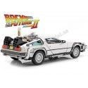 Cochesdemetal.es 1989 Delorean DMC 12 "Regreso Al Futuro II + Mr.Power" 1:24 Welly 22441