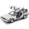 Cochesdemetal.es 1989 Delorean DMC 12 "Regreso Al Futuro II + Mr.Power" 1:24 Welly 22441