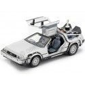 Carsdemetal.es 1989 DeLorean DMC 12 "Retorne ao futuro II + Mr.Power" 1:24 Welly 22441