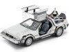 Cochesdemetal.es 1989 DeLorean DMC 12 "Regreso al Futuro II + Mr.Power" 1:24 Welly 22441