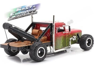 Cochesdemetal.es 2019 Custom Peterbilt Grua "Fast & Furious Hobbs & Shaw" 1:24 Jada Toys 32089 253203063 2