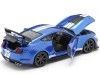 Cochesdemetal.es 2020 Ford Mustang Shelby GT500 Azul Metalizado 1:18 Maisto 31388