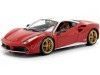 Carsdemetal.es 2017 Ferrari 488 GTB "The Lauda" Red-Blanco 1:18 Bburago 76105