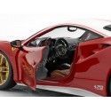 Cochesdemetal.es 2017 Ferrari 488 GTB "The Lauda" Rojo-Blanco 1:18 Bburago 76105