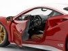 Carsdemetal.es 2017 Ferrari 488 GTB "The Lauda" Red-Blanco 1:18 Bburago 76105