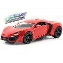 Carsdemetal.es 2014 Lykan Hypersport "Fast & Furious 7" Red 1:24 Jada Toys 97377 253203003