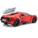 Carsdemetal.es 2014 Lykan Hypersport "Fast & Furious 7" Red 1:24 Jada Toys 97377 253203003