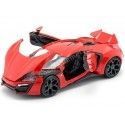 Carsdemetal.es 2014 Lykan Hypersport "Fast & Furious 7" Red 1:24 Jada Toys 97377 253203003