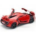 Cochesdemetal.es 2014 Lykan Hypersport "Fast & Furious 7" Red 1:24 Jada Toys 97377/253203003
