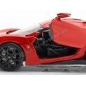 Carsdemetal.es 2014 Lykan Hypersport "Fast & Furious 7" Red 1:24 Jada Toys 97377 253203003