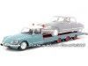Cochesdemetal.es 1970 Citroen DS Tissier Autotransporter Azul/Rojo 1:18 CMR138