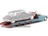 Cochesdemetal.es 1970 Citroen DS Tissier Autotransporter Azul/Rojo 1:18 CMR138