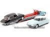 Cochesdemetal.es 1970 Citroen DS Tissier Autotransporter Azul/Rojo 1:18 CMR138