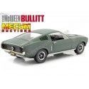 Cochesdemetal.es 1968 Ford Mustang GT Fastback "Bullitt" Mecum Subastas 1:18 Greenlight 13551