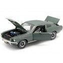 Cochesdemetal.es 1968 Ford Mustang GT Fastback "Bullitt" Mecum Subastas 1:18 Greenlight 13551