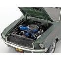 Cochesdemetal.es 1968 Ford Mustang GT Fastback "Bullitt" Mecum Subastas 1:18 Greenlight 13551