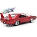 Carsdemetal.es 1969 Dodge Charger Daytona Custom "Fast & Furious 6" Vermelho 1:24 Jada Toys 97060 253203029