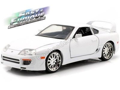 Carsdemetal.es 1995 Toyota supra mk iv "Fast & Furious 7" Branco 1:24 Jada Toys 97375 253203046