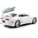 Carsdemetal.es 1995 Toyota supra mk iv "Fast & Furious 7" Branco 1:24 Jada Toys 97375 253203046