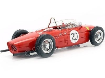 1961 Ferrari 156 Sharknose Nº20 Von Trips GP F1 Francia 1:18 CMR173 Cochesdemetal.es 2