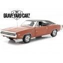 Cochesdemetal.es 1970 Dodge Charger R/T "TV-Show Graveyard Carz" Naranja 1:18 Greenlight 19077