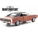 Cochesdemetal.es 1970 Dodge Charger R/T "TV-Show Graveyard Carz" Naranja 1:18 Greenlight 19077