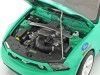 Cochesdemetal.es 2010 Ford Mustang GT "Falken Tires" Azul/Verde 1:18 Greenlight 13552