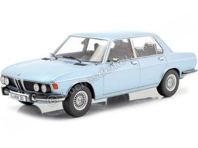 Cochesdemetal.es 1971 BMW 3.0S E3 Serie 2 Azul Claro 1:18 KK-Scale KKDC180401