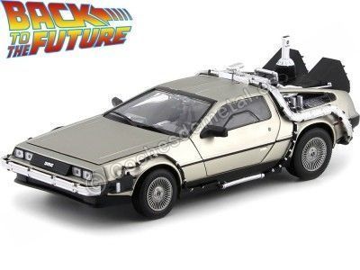 Cochesdemetal.es 1989 DeLorean DMC 12 "Regreso al Futuro II" 1:18 Sun Star 2710F 2