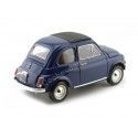 Carsdemetal.es 1965 Fiat 500 F azul marinho 1:16 Bburago 12020