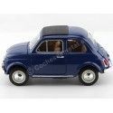 Carsdemetal.es 1965 Fiat 500 F azul marinho 1:16 Bburago 12020