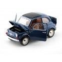 Cochesdemetal.es 1965 Fiat 500 F Azul Marino 1:16 Bburago 12020