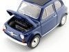 Carsdemetal.es 1965 Fiat 500 F azul marinho 1:16 Bburago 12020