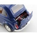 Carsdemetal.es 1965 Fiat 500 F azul marinho 1:16 Bburago 12020