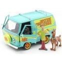 CARSDEMETAL.ES 1969 TRUCH "The Mystery Machine" avec Scooby-Doo et Shaggy 1:24 Jada Toys 31720 253255024