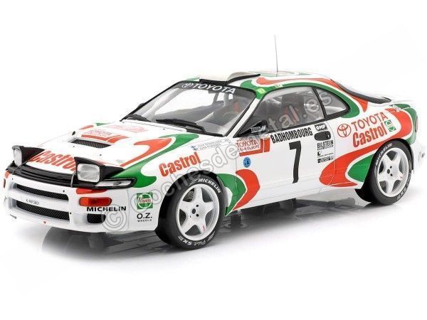 Cochesdemetal.es 1993 Toyota Celica Turbo 4WD (ST185) Rallye Monte Carlo 1:18 Ixo Models RMC041B
