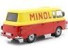 Cochesdemetal.es 1970 Barkas B 1000 Box Wagon "Minol" Yarillo / Rorojo 1:18 MC Group