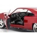 Cochesdemetal.es 1969 Dodge Charger Daytona Custom "Fast & Furious 6" Red 1:24 Jada Toys 97060 253203029