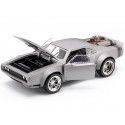 Cochesdemetal.es 1970 Dodge Ice Charger "Fast & Furious 8" Gray Satin 1:24 Jada Toys 98291 253203023