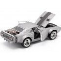 Carsdemetal.es 1970 Dodge Ice Charger "Fast & Furious 8" Cinza Cinza 1:24 Jada Toys 98291 253203023