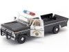 Cochesdemetal.es 1975 Ford F-100 California Highway Patrol Negro-Blanco 1:18 Greenlight 13550