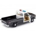 Cochesdemetal.es 1975 Ford F-100 California Highway Patrol Negro-Blanco 1:18 Greenlight 13550