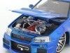 Cochesdemetal.es 2002 Nissan Skyline GT-R (BNR34) "Fast & Furious" Blue 1:24 Jada Toys 97173/253206045