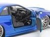 Cochesdemetal.es 2002 Nissan Skyline GT-R (BNR34) "Fast & Furious" Blue 1:24 Jada Toys 97173/253206045