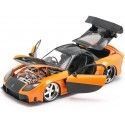 Carsdemetal.es 2006 Mazda RX-7 Fast e Furioso Tóquio Drift Orange/Black 1:24 Jada Toys 30732 253203058