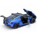 Cochesdemetal.es 2012 Nissan GT-R (R35) Ben Sopra "Fast & Furious 8" Blue/Black 1:24 Jada Toys 98271/253203014