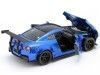 Carsdemetal.es 2012 Nissan GT-R (R35) Ben Sopra "Fast & Furious 8" azul/preto 1:24 Jada Toys 98271 253203014